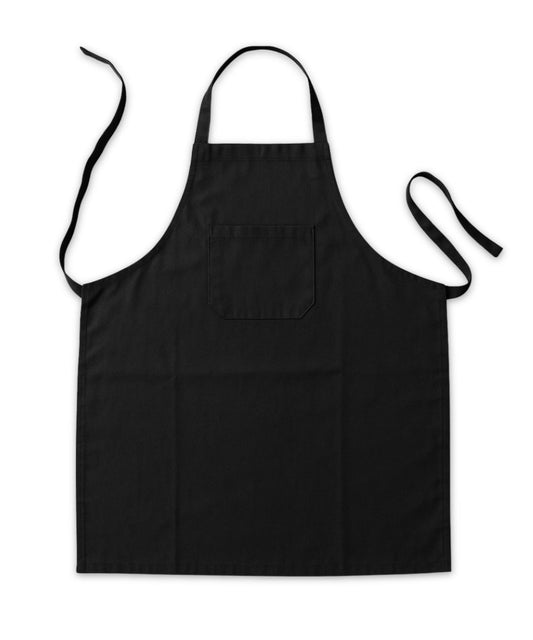 مريلة سوداء - متينة وقابلة للتعديل وعملية