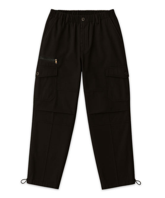 Black Cargo Pants – Durable & Multi-Pocket Design