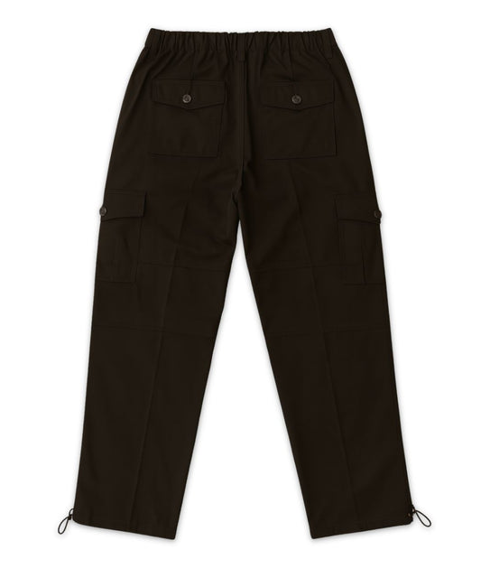 بنطلون كارغو أسود - تصميم متين ومتعدد الجيوب