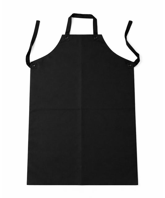 Black Matte Rubber Apron – Waterproof Heavy-Duty Protection for Professional Work