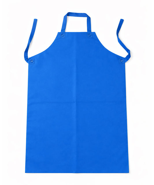 Blue Matte Rubber Apron – Waterproof Heavy-Duty Protection for Professional Work