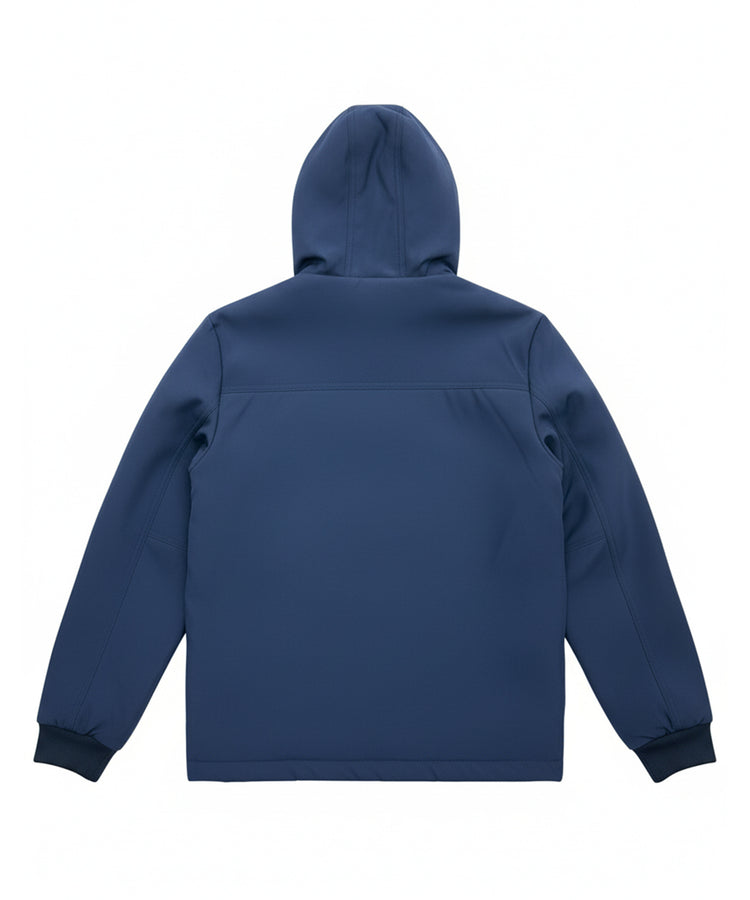 جاكيت شتوي مبطن بالصوف - أزرق