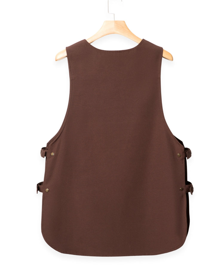 مريلة قهوة - جوانب قابلة للتعديل مع جيب أمامي متعدد الاستخدامات