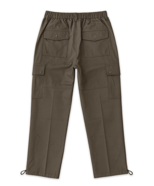 بنطلون كارغو رمادي - تصميم متين ومتعدد الجيوب