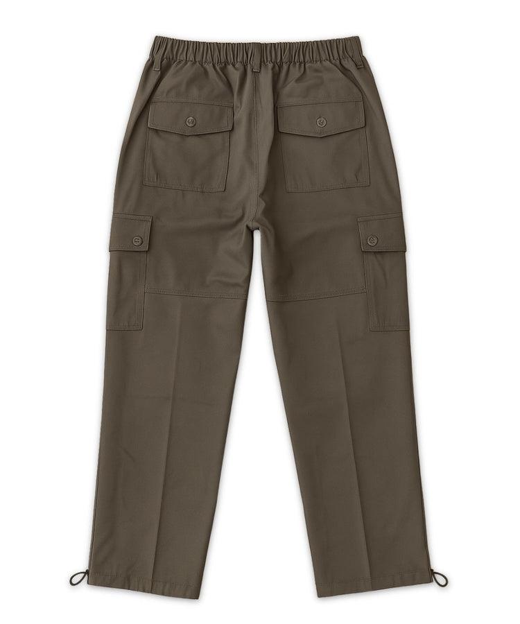Grey Cargo Pants – Durable & Multi-Pocket Design