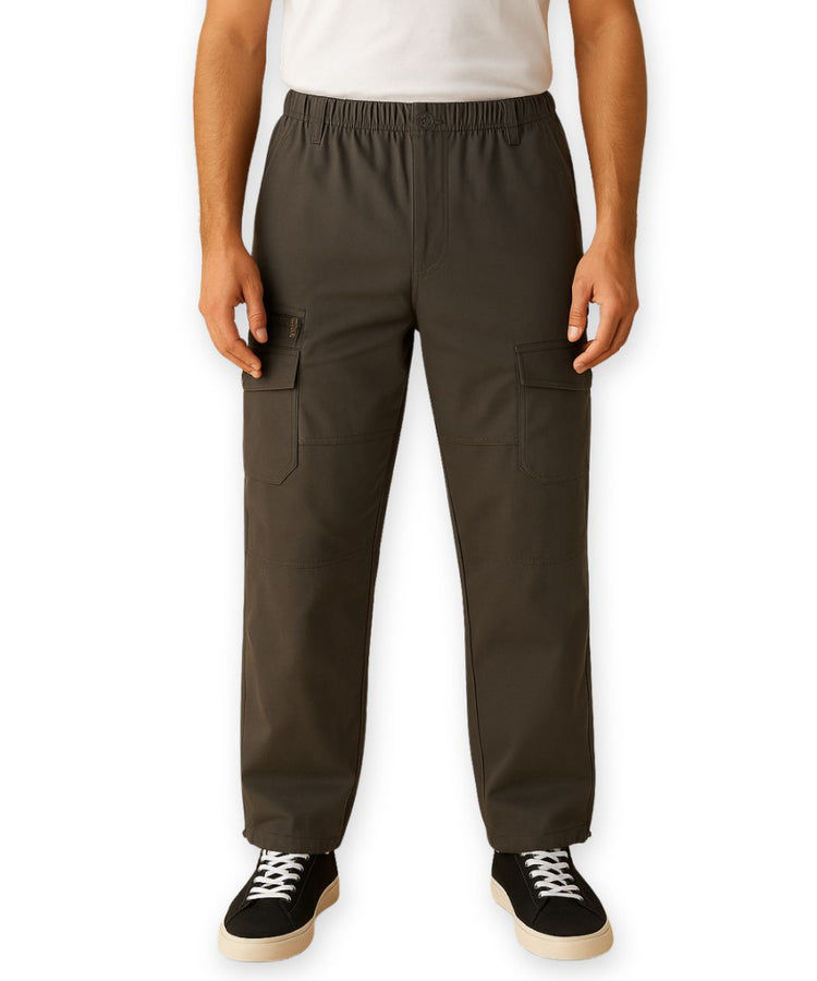 Grey Cargo Pants – Durable & Multi-Pocket Design