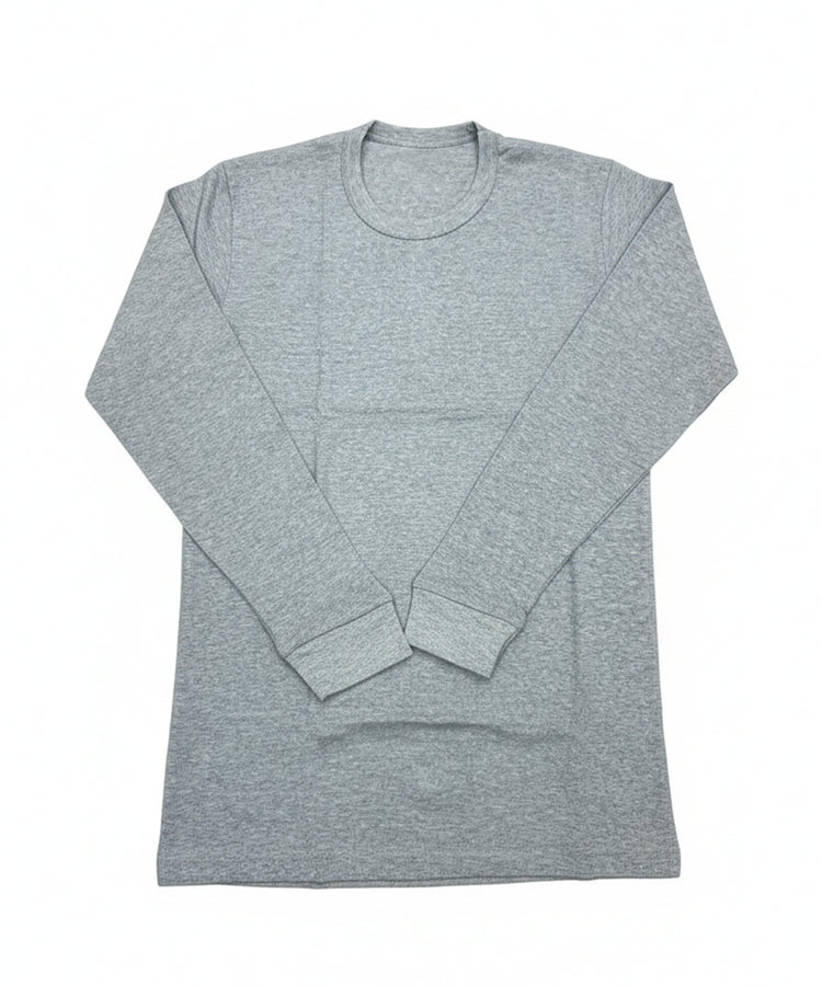 Grey Full Sleeves Innerwear T-Shirt – Cotton Blend, Soft & Lightweight