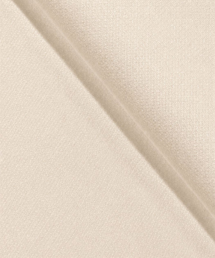 Hajah Light Beige Supersoft Khaliya Dishdasha Fabric - AlGab AlKhadra Cotton Polyester Blend
