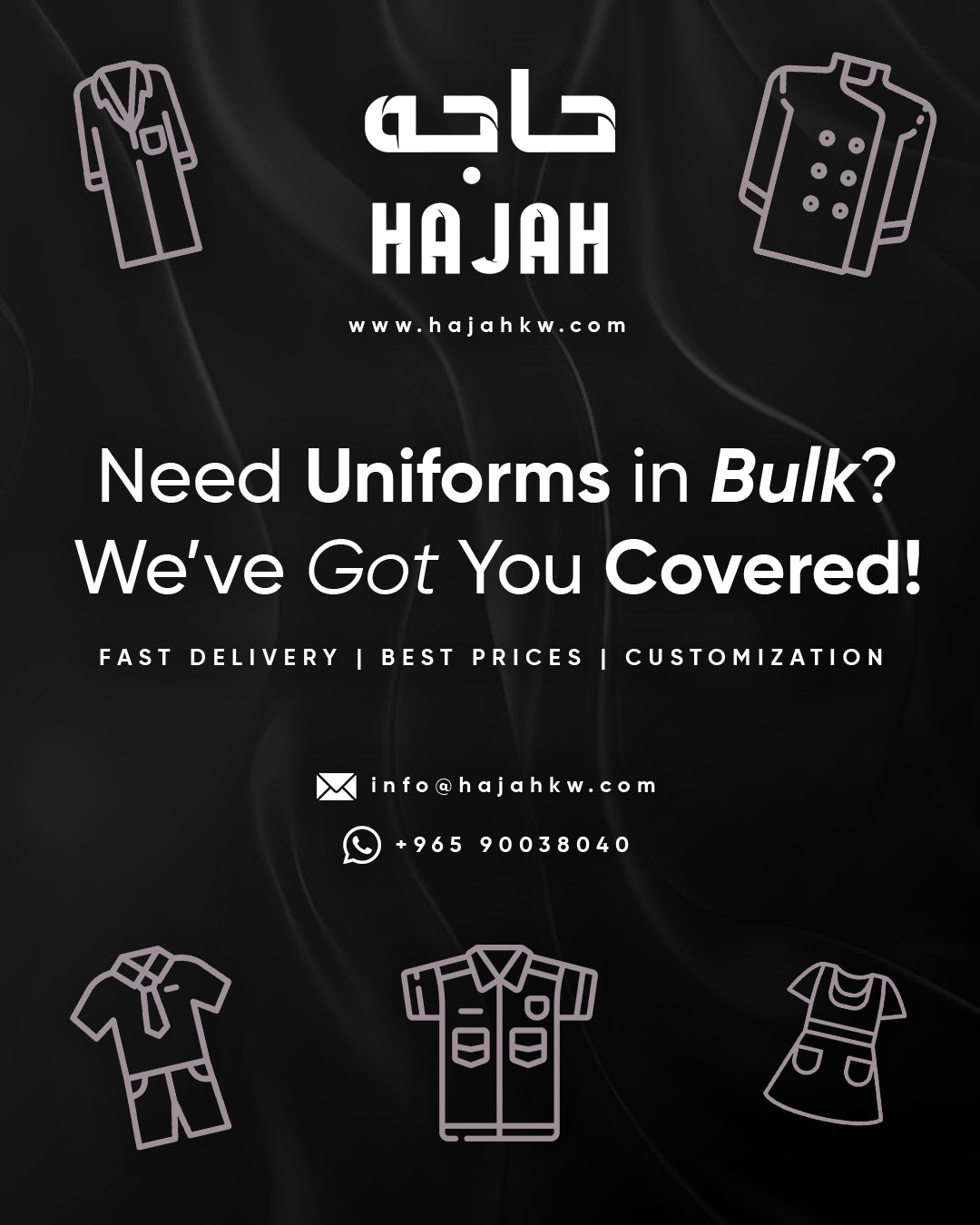 High-Quality Uniforms in Kuwait: Bulk Orders for Corporate, Medical, School & More