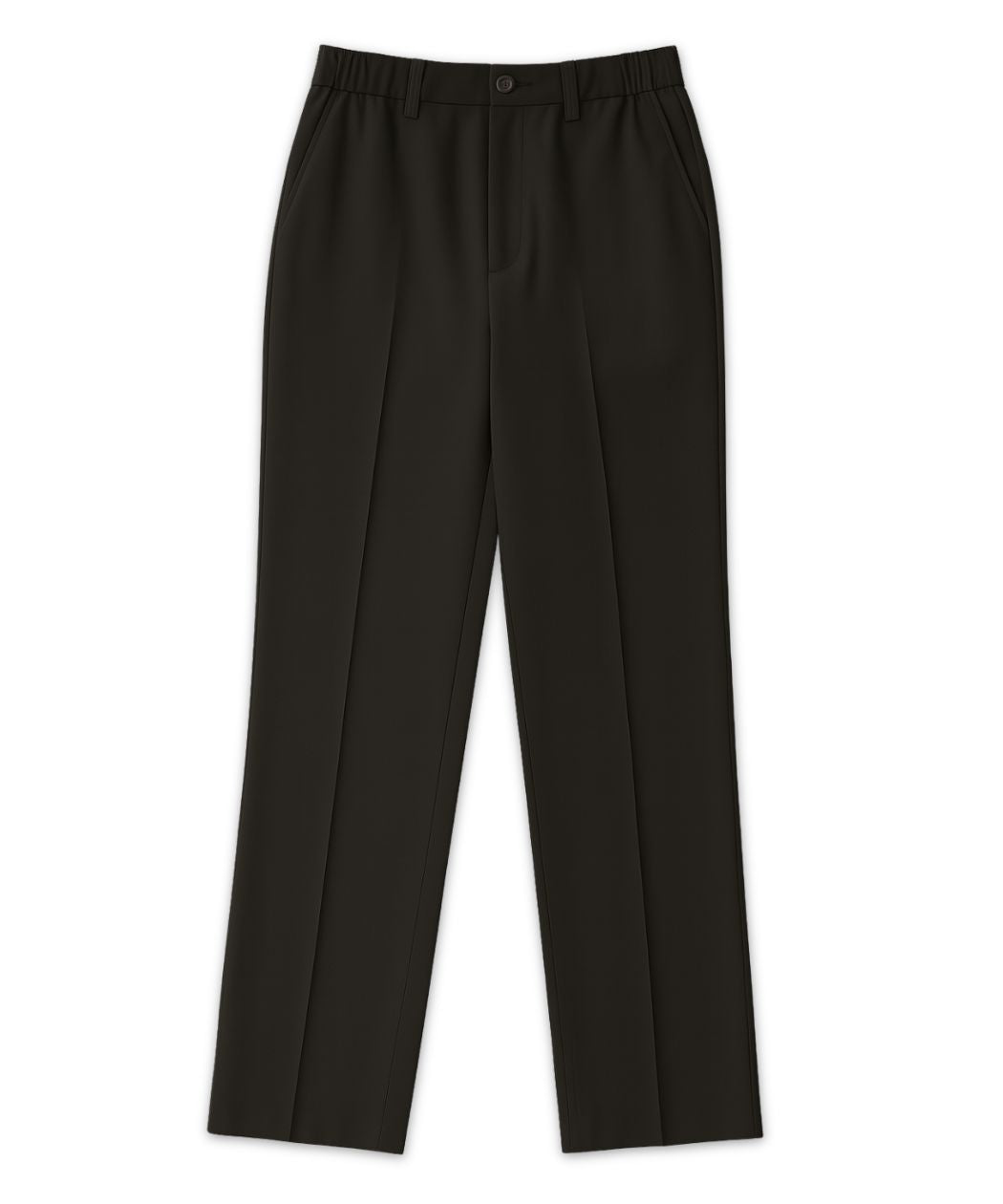 Black Chef Trousers With Elastic – Professional Fit & Easy Care
