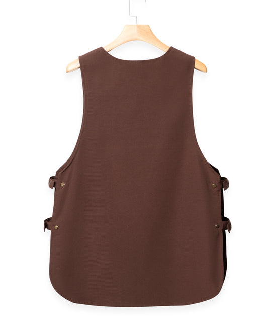 مريلة قهوة - جوانب قابلة للتعديل مع جيب أمامي متعدد الاستخدامات