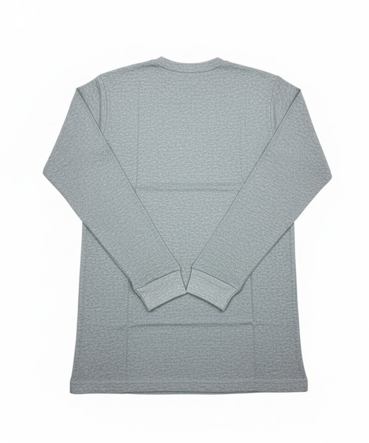 Grey Full Sleeves Innerwear T-Shirt – Cotton Blend, Soft & Lightweight