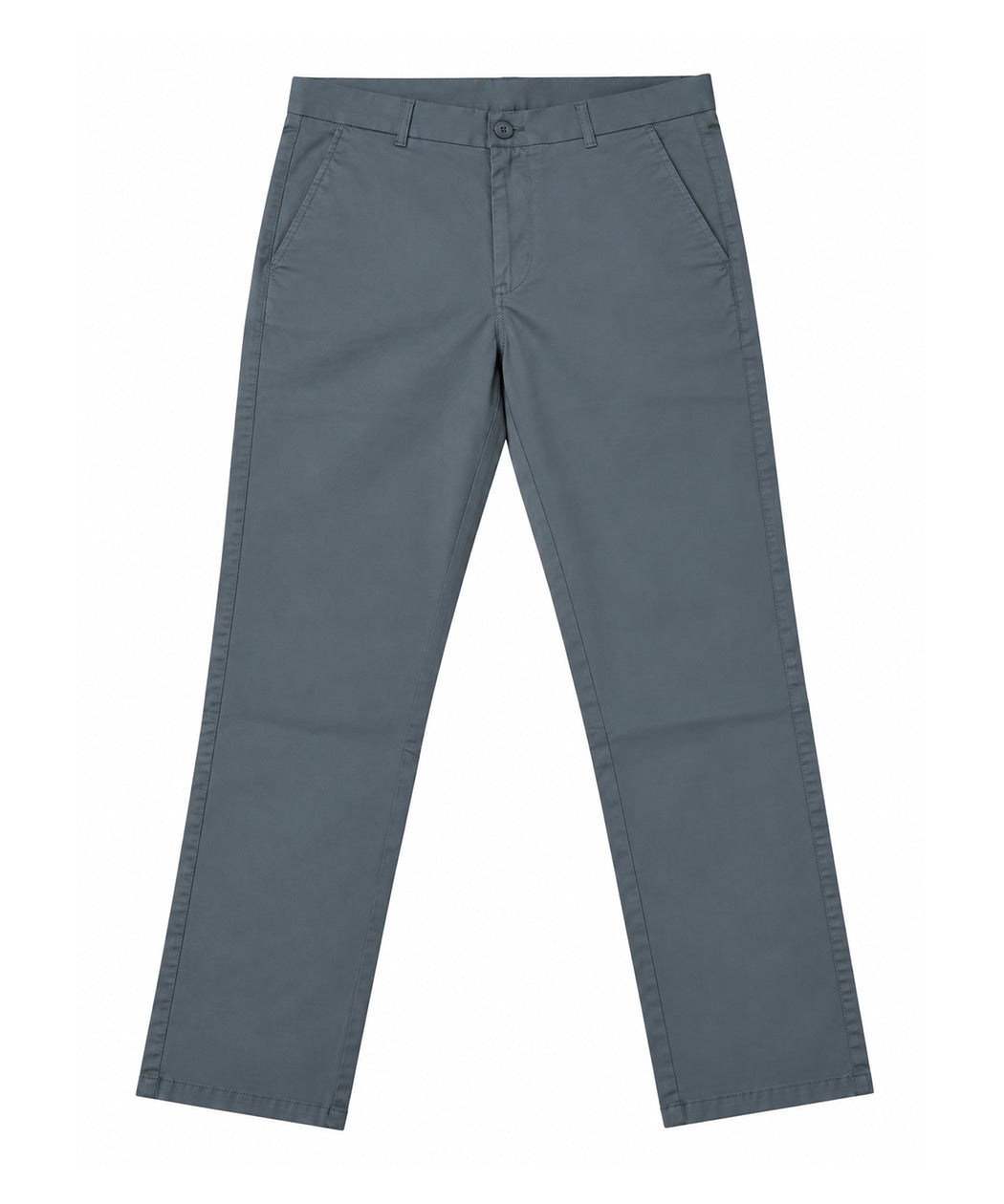 Hajah Premium Grey Chino Cotton Trousers – 98% Cotton, Regular Fit Pants