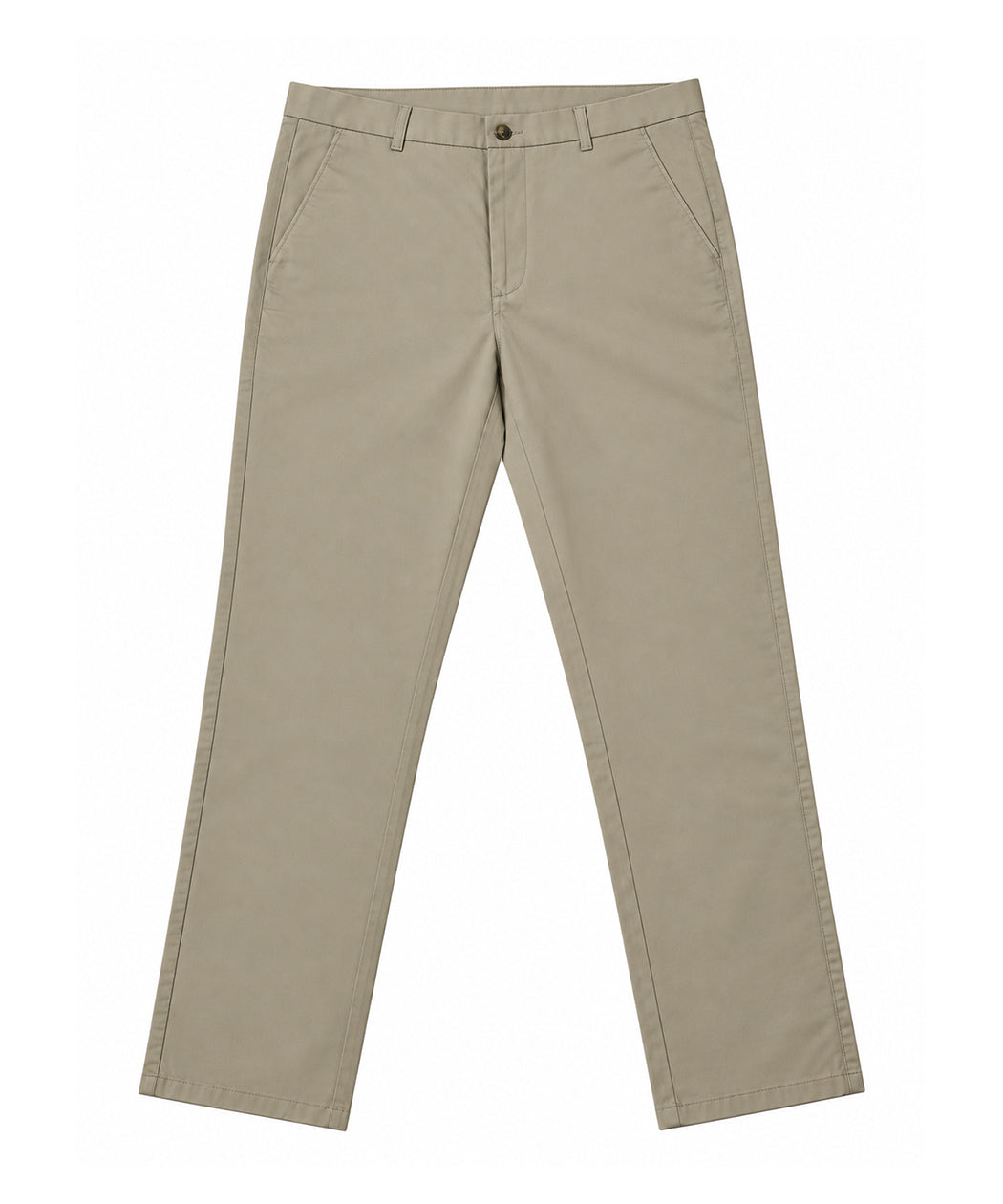 Hajah Premium Khaki Chino Cotton Trousers – 98% Cotton, Regular Fit Pants