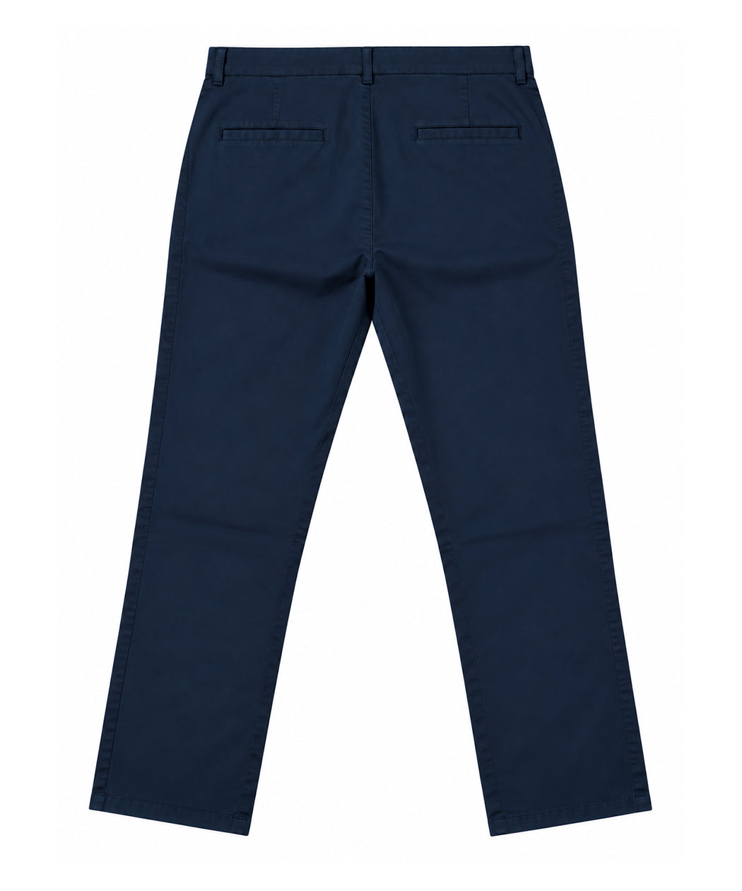 Hajah Premium Navy Chino Cotton Trousers – 98% Cotton, Regular Fit Pants
