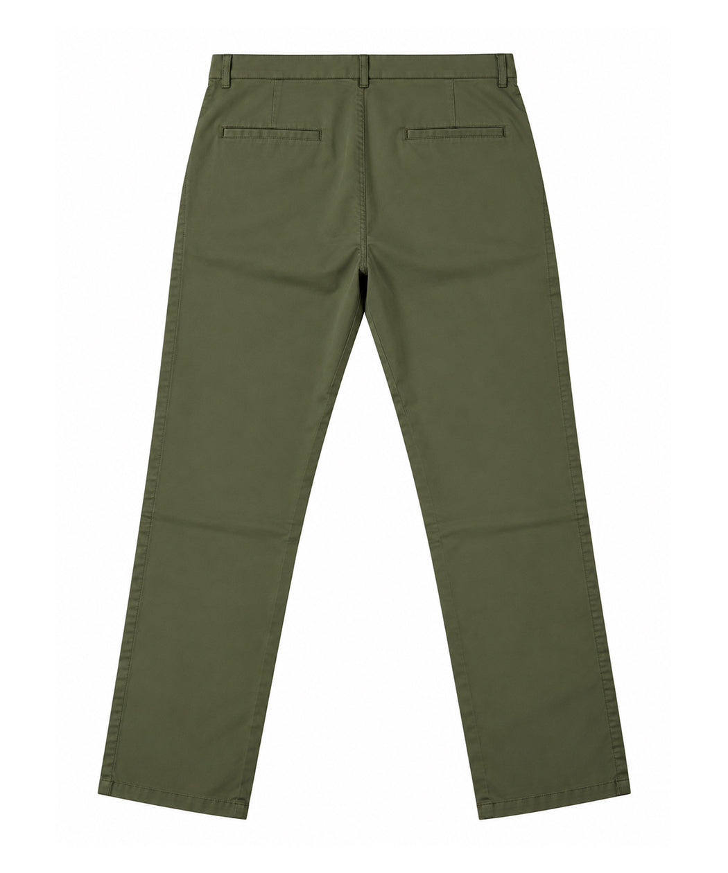 Hajah Premium Olive Green Chino Cotton Trousers – 98% Cotton, Regular Fit Pants