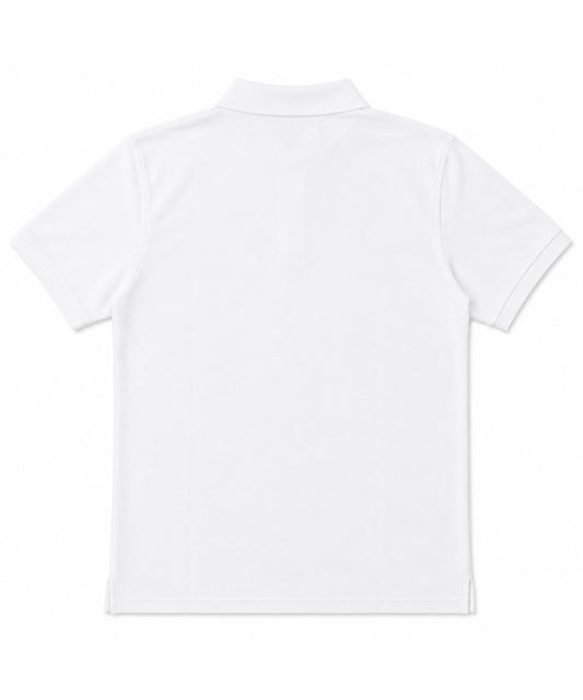White Polo T-Shirt - Premium 240 GSM Cotton Blend Classic Fit