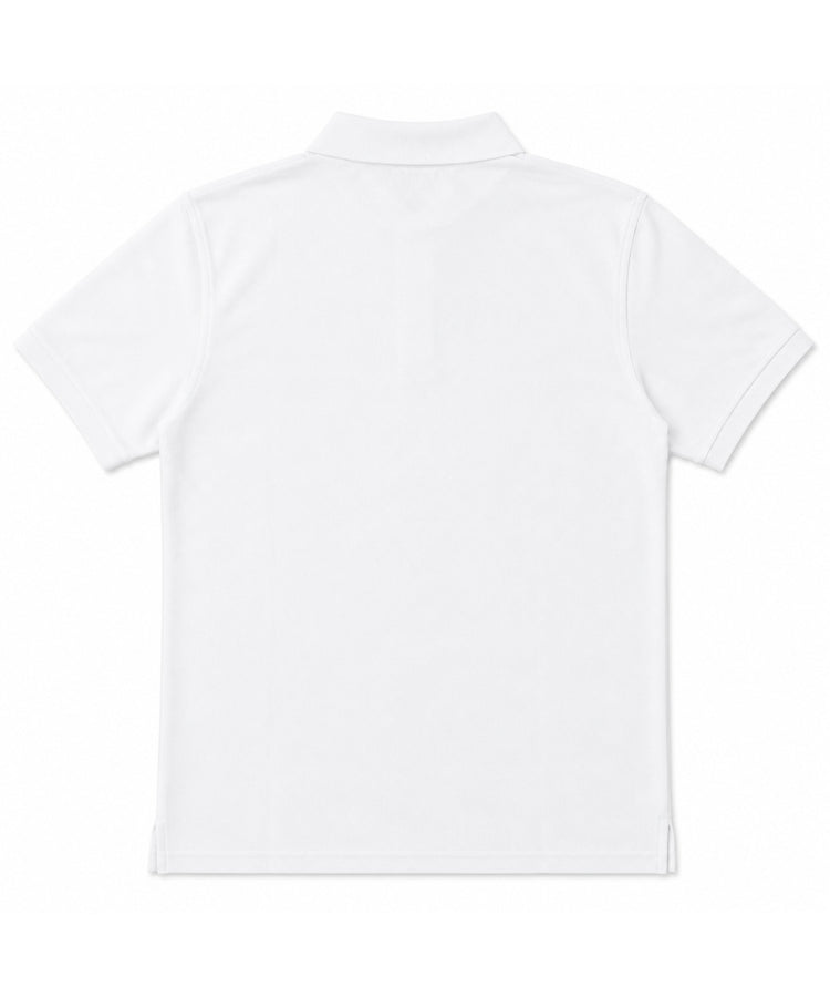 White Polo T-Shirt - Premium 240 GSM Cotton Blend Classic Fit