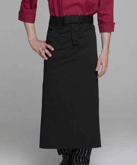 Solid Color Waiter Long Waist Apron – Professional & Functional