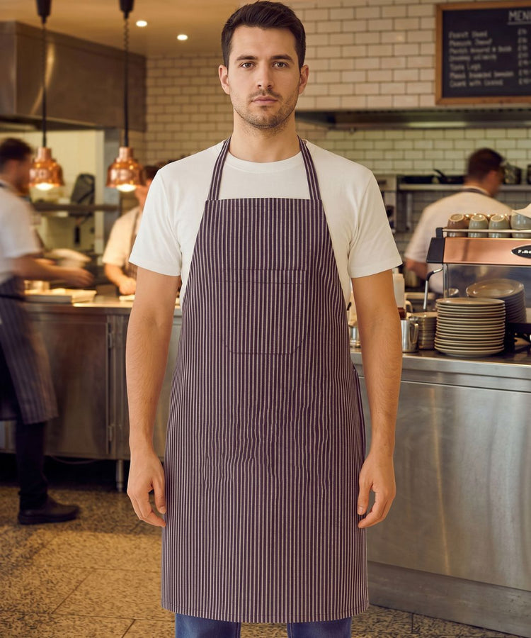 Zebra Apron – Striped Design, Durable & Adjustable